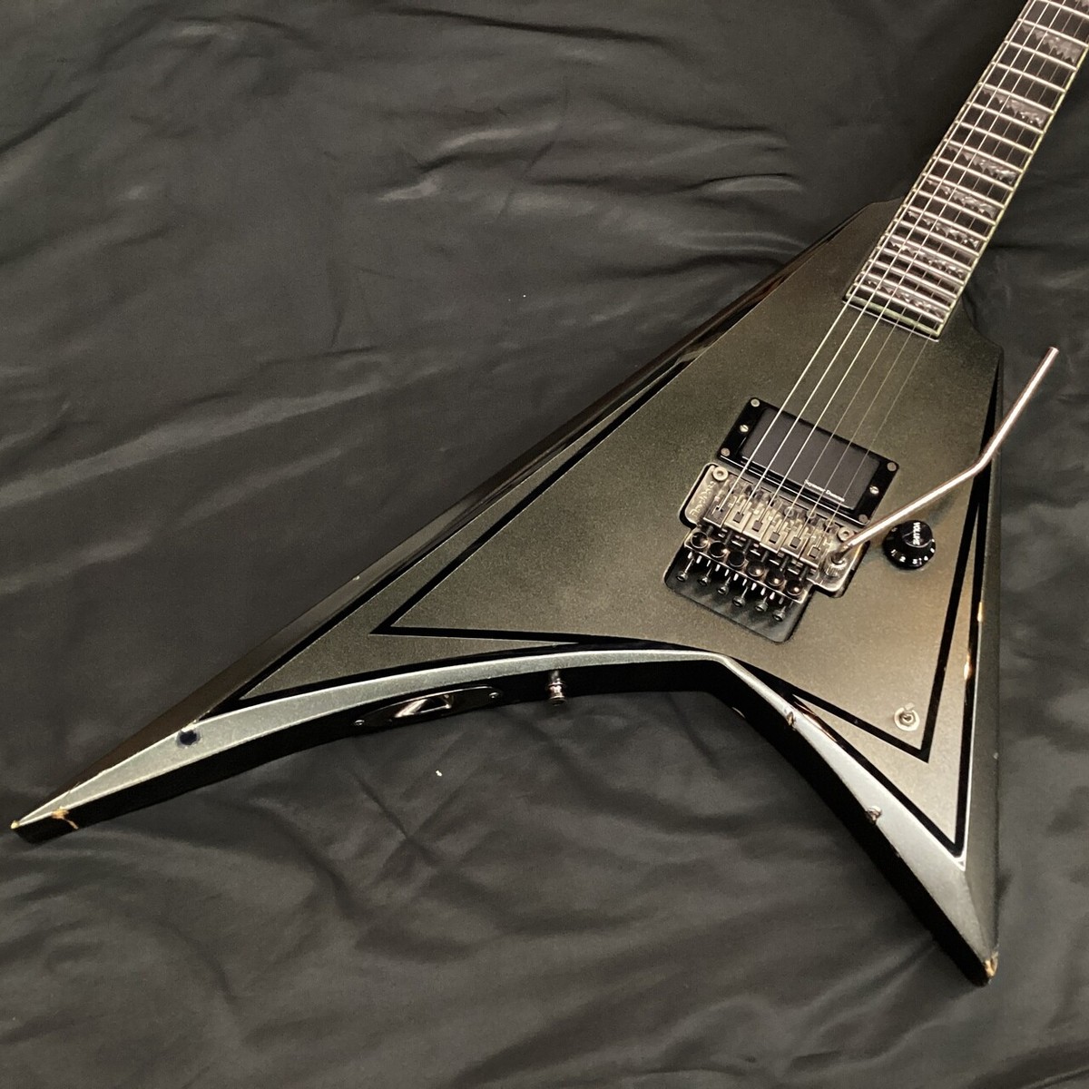 EDWARDS Electric Guitar E-ALEXI BLACKY Black Made In Japan EDWARDS Electric Guitar E-ALEXI BLACKY Black Made In Japan