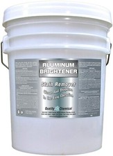 Aluminum Cleaner  Brightener  Restorer - 5 gallon pail