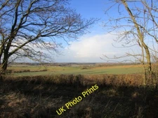 Photo 6x4 View over the valley of the Rivers Meden and Maun West Markham  c2015
