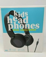 Gems Kids Wired On-Ear Headphones, Adjustable, Foldable, 3.5mm Audio Jack