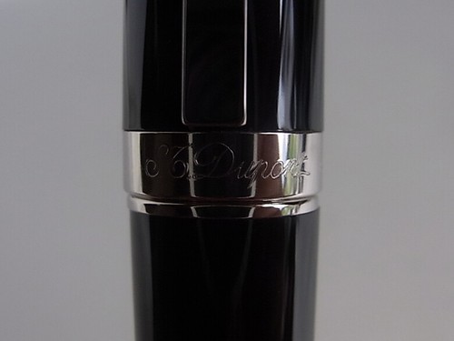 S.T. Dupont Fidelio Füllfederhalter schwarz 14K Mh Feder - Bild 5 von 12