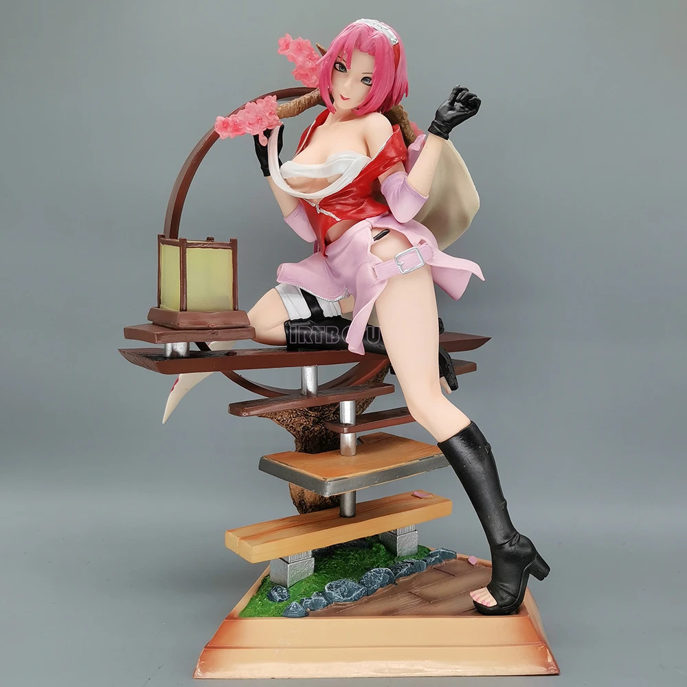 GK Lighting Naruto Haruno Sakura 28cm Japanese Anime Figures