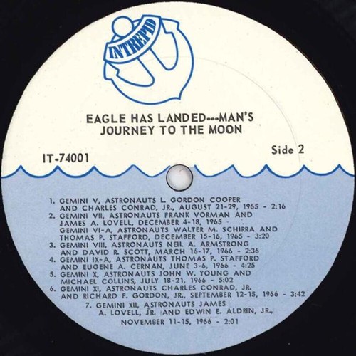 Various - Eagle Has Landed (Man's Journey To The Moon) - Intrepid (2) - IT-2-740 - Foto 5 di 8