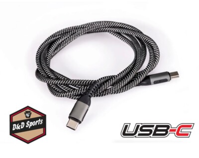 Traxxas 2916 Power cable, USB-C, 100W (high output), 5 ft. (1.5m)