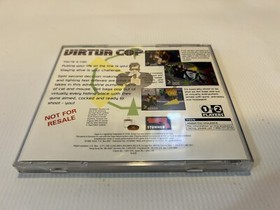 Virtua Cop 1 (Sega Saturn, 1996) - CIB Complete Small Case Not for Resale US
