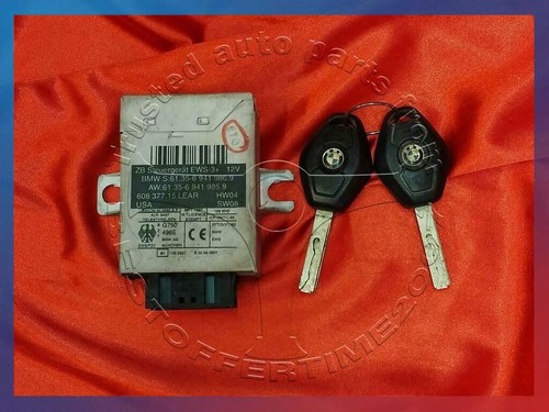 BMW X3 Z4 series E83 E85 M54 ENGINE ECU DME MS45.0 MODULE EWS3+ COMPUTER KEY SET - Picture 6 of 7