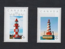 lq. LIGHTHOUSE = set of 2 Picture Postage stamps MNH Canada 2016 [p16-01lh2]
