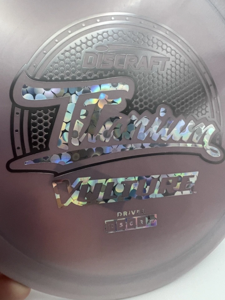 Discraft Disc Golf Titanium Purple Vulture 3 Disc Value Pack  All 175-176g - Image 4 of 4