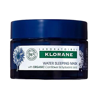 KLORANE WATER SLEEPING MASK WITH ORGANIC CORNFLOWER 1.6 OZ  NIB