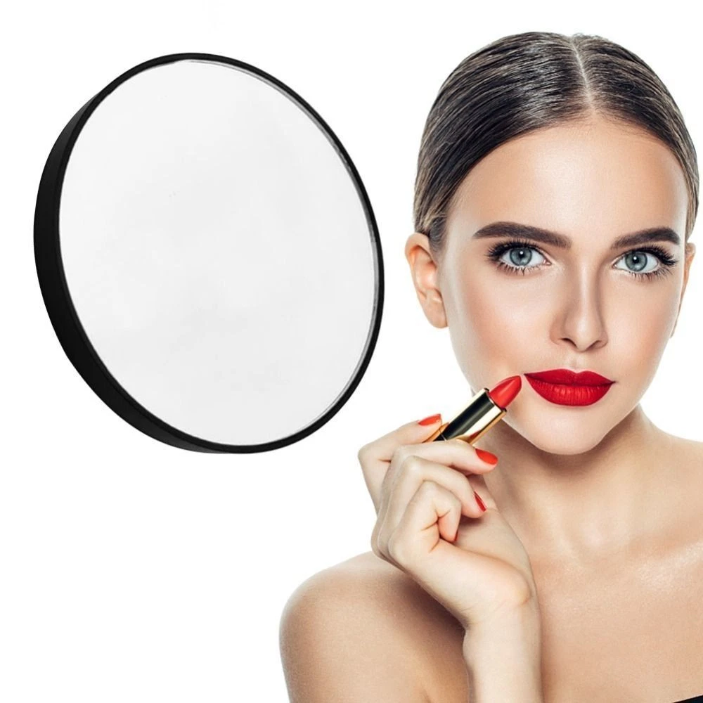 Makeup Mirror Round 20x Magnifying Mirror With Two Suction Cups