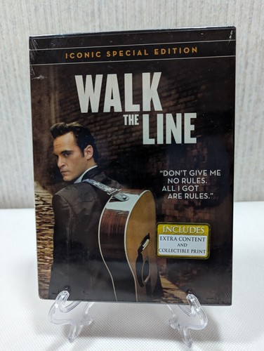 Walk The Line Johnny Cash (DVD, 2006, Iconic Special Edition) Brand New Sealed