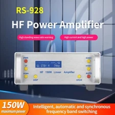 RS-928 HF Power Amplifier 150W 0.5-30MHz Automatic Synchronous Band Switching