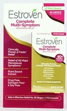 Estroven Complete Multi-Symptom Menopause Relief 84 Caplets Free Shipping 01/27