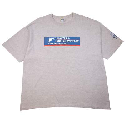 Vintage Grey Master P Ghetto Postage No Limit Tee (2000's) Size