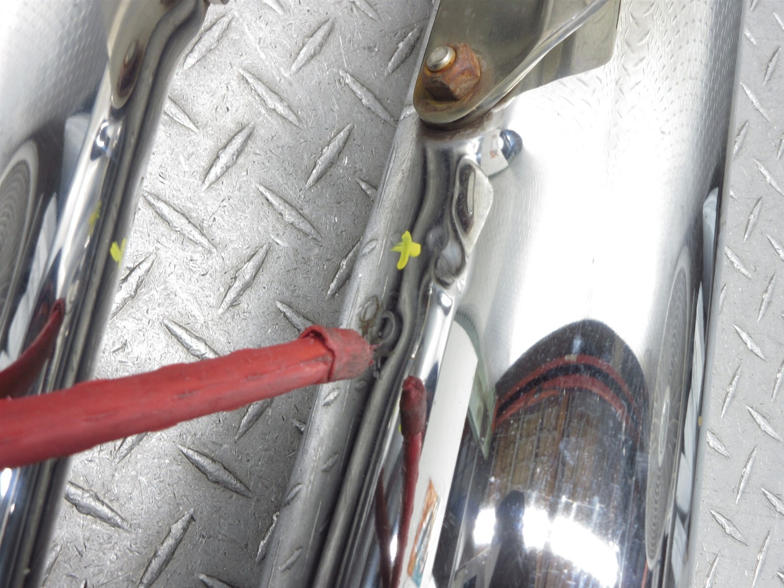 2011 08-13 Moto Guzzi V7 LL Stone Left Right Exhaust Muffler Pipe Silencer Pair