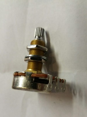500K TONE Control Poti LANGES Gewinde für Gibson / Epiphone Typ E-Gitarre