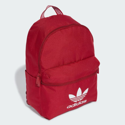 adidas リュック 25L 赤 ロゴプリント adidas リュック 25L 赤 ロゴ
