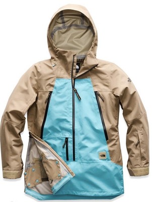 THE NORTH FACE WOMEN'S CEPTOR ANORAK (KELP TAN/TRANSANTARCTIC BLUE | eBay
