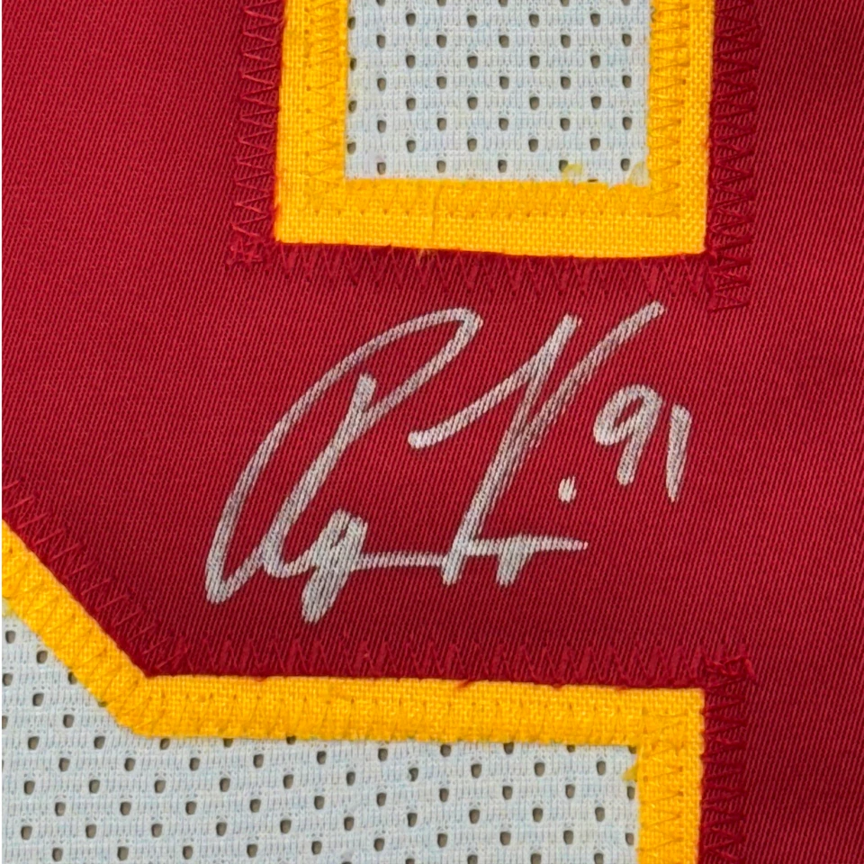 带框亲笔签名/签名 Ryan Kerrigan 33x42 华盛顿白色球衣 JSA 正品证书 — 第 2/2 张图片