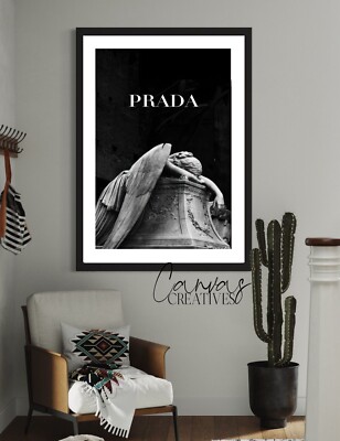 Gefallener Engel Mode Leinwand Bild gerahmter Druck Fine Art Papier Poster Wandbild