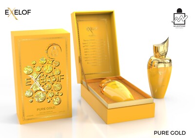 MILESTONE - EXELOF PURE GOLD 85ml -Unisex (SELLING HOT)