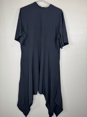 Killstar Black Handkerchief Hem Dress Sz 3XL Gothic Grunge Witchy