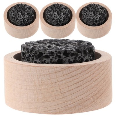 4 Pcs Aromatherapie-Steindiffusor Duft Diffuser Öl Mit Weihrauchdiffusor Aus