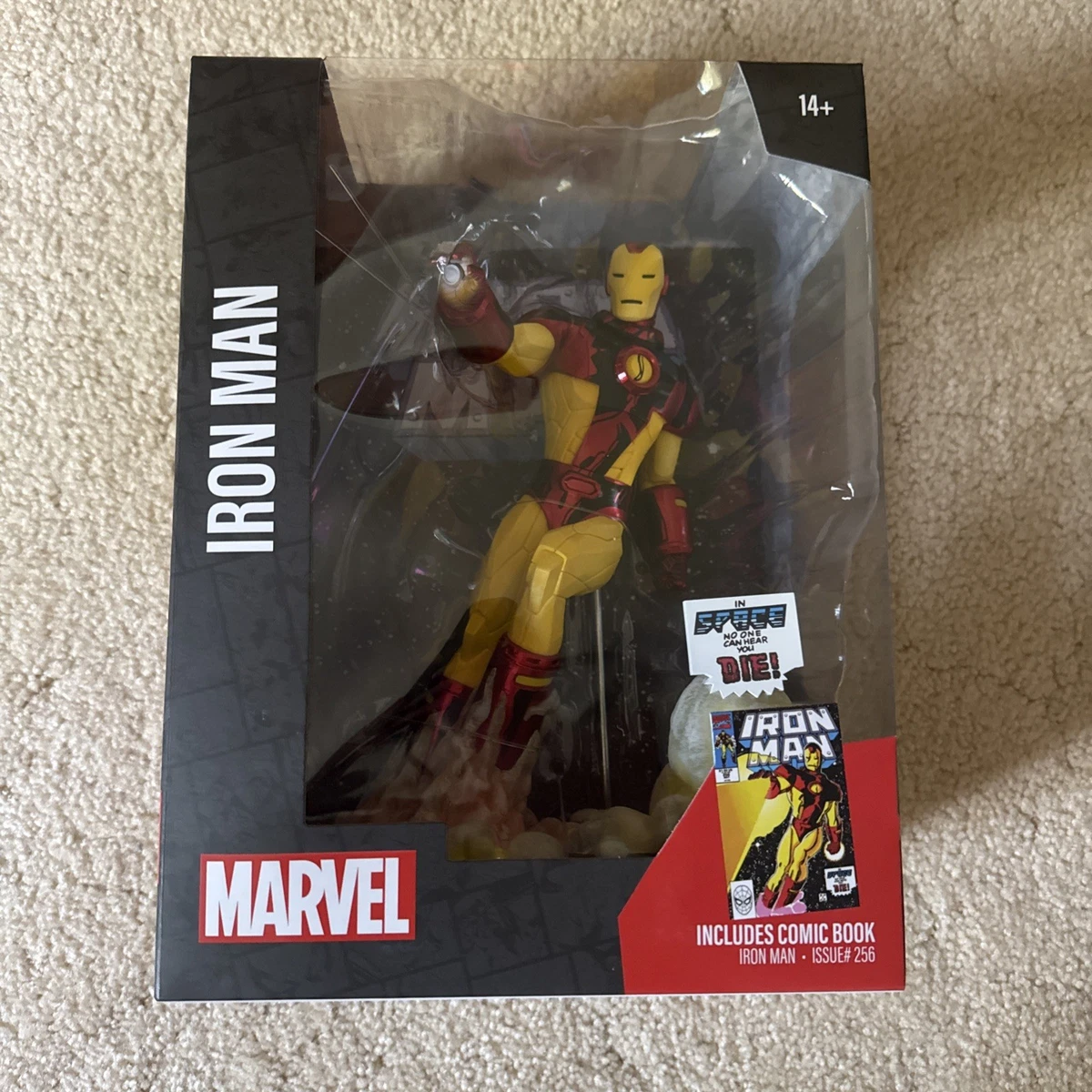 Figura Iron Man Marvel Rivals De McFarlane – Edición Coleccionable A Escala 1:6 De 28.4 Cm, Con Base, Cómic Y Tarjeta, Para Mayores De 14 Años