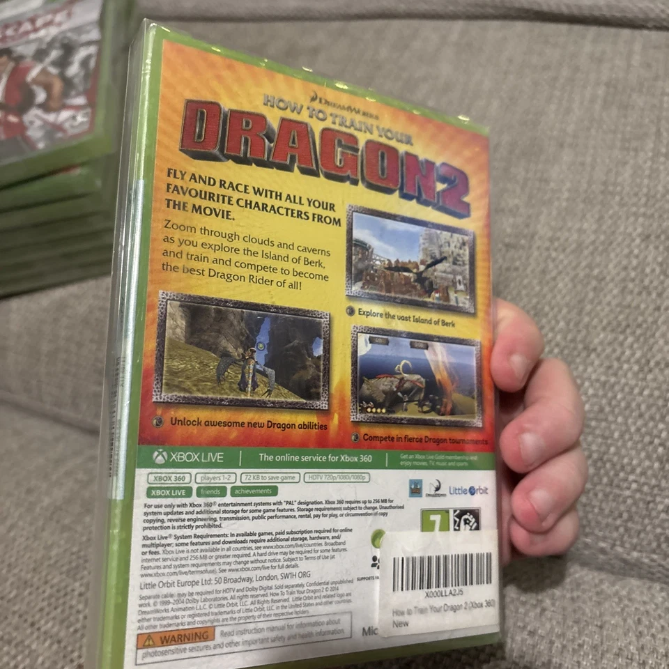 How To Train Your Dragon 2 (Microsoft Xbox 360, 2014) DreamWorks Video Game Kid - Image 3 of 4