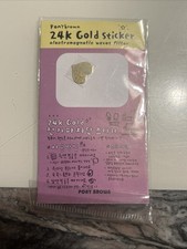 Pony Brown 24K Pltd Gold Electromagnetic Waves Block Shield Filter Phone Sticker