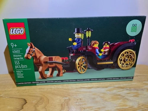 LEGO 40603 Wintertime Carriage Ride (Retired) - Sealed, New In Box