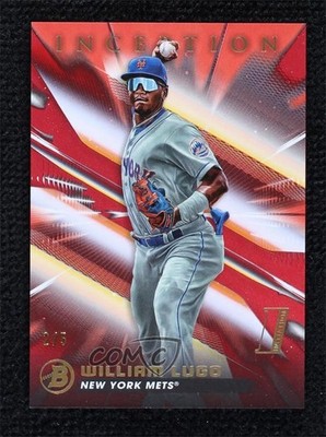 2023 Bowman Inception Red Foil 2/5 William Lugo #93 0g4