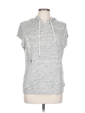 Gottex Women Gray Pullover Hoodie L