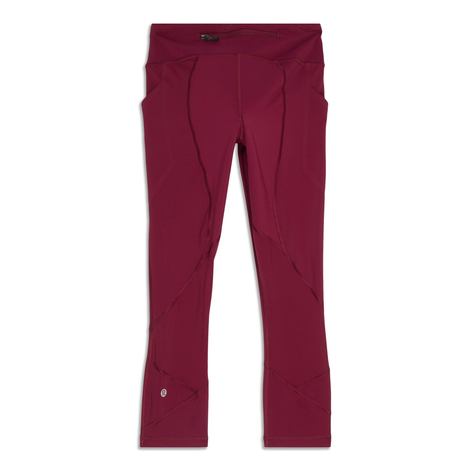 lululemon Pace Rival Crop 22" Size 4 Ruby Wine - image 5