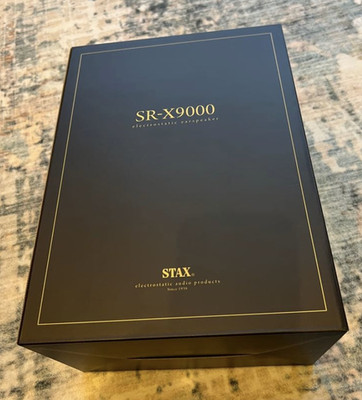 STAX SR-X9000 High-End elektrostatische Kopfhörer Ohrlautsprecher SRX9000 aus...