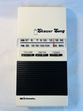 Ambassador Shower Song Shower AM/FM Water Resistant Radio Parts Only