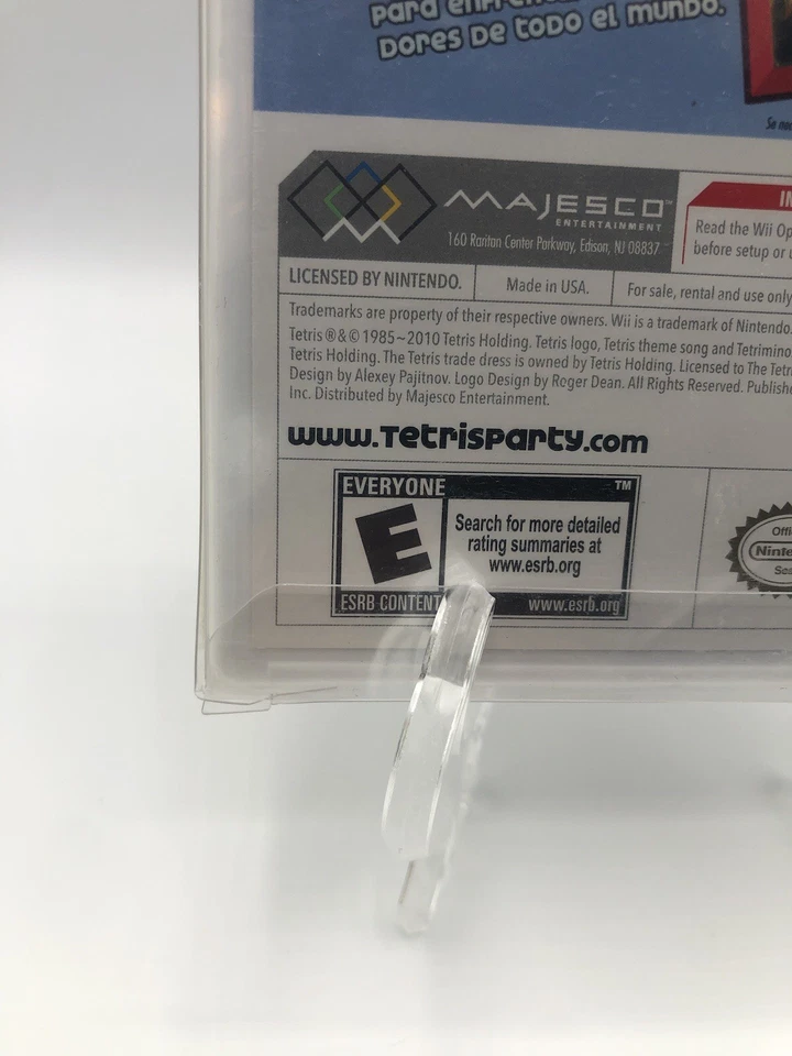 Tetris Party Deluxe (Nintendo Wii, 2010) Brand New Factory Sealed - Image 4 of 4