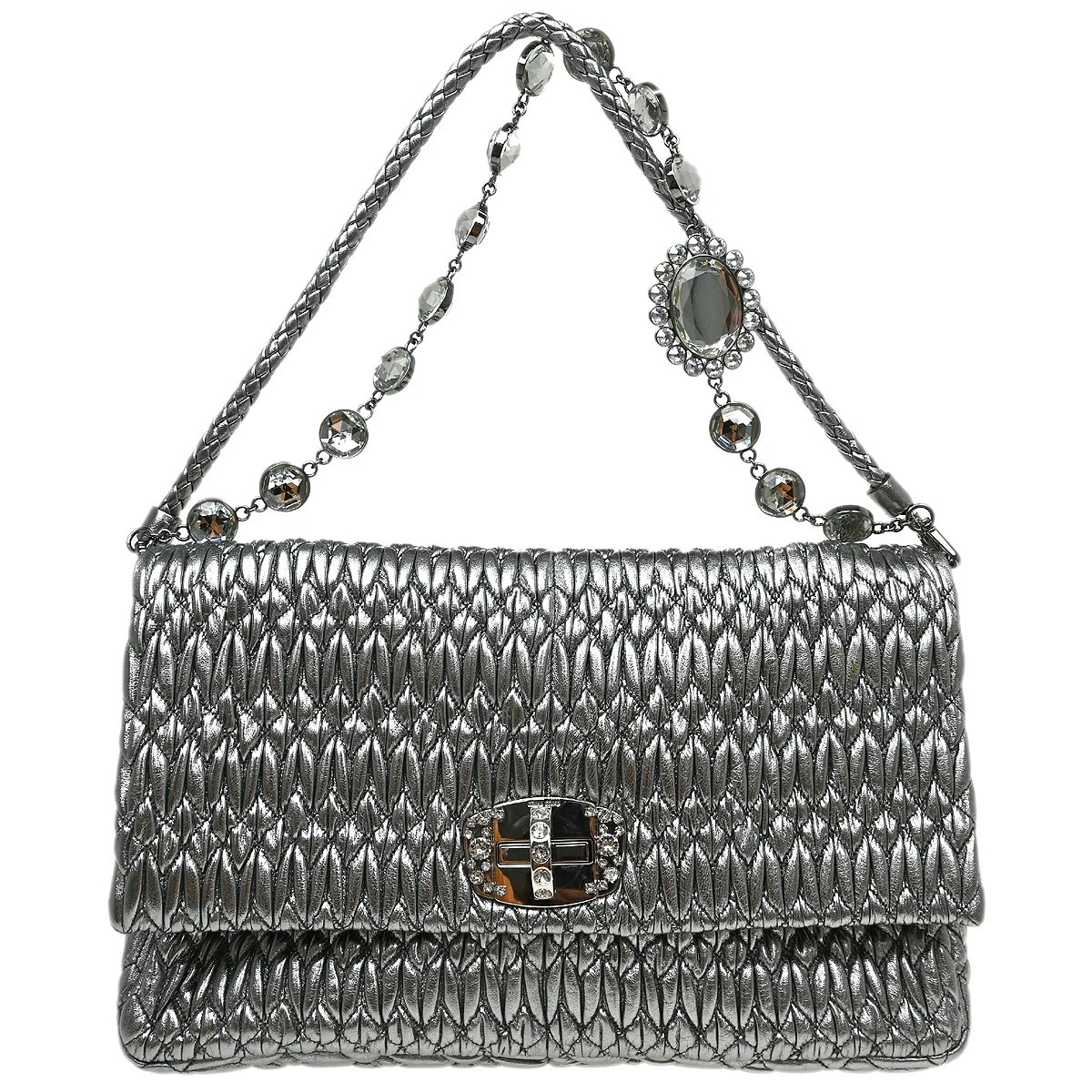 Miu Miu Silver Bags & Handbags for Women for sale | eBay