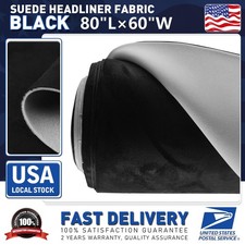 Auto Headliner Fabric Suede for Car/Truck/SUV/RV Boat Home Repair DIY 80"  60"