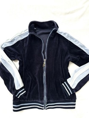 トップス Y2K 00s old  velor track jacket s-l400.jpg