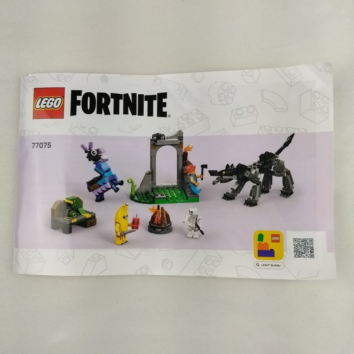 Lego Fortnite Peely Sparkplug Camp 77075 Building Instructions