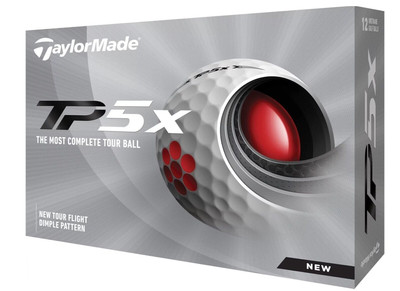 TaylorMade Golf Tour Preferred TP5x White Practice Balls (144 Balls) 12 Dozen