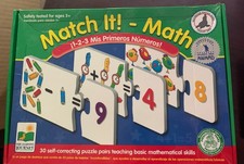 Match It Math Puzzle Set. 30 Puzzle Set 3 Learning Self Correcting