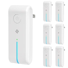 Air Ionizers for Home Plug In(6 Pack):Air Purifier Plug in with Night Light,N...