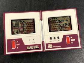 Mario Bros. Game & Watch MW-56 - 1983 Nintendo - Tested Working - Great Cond.