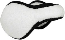 180s Women's Lush Fleece Behind-The-Head Collapsible Ear Warmers Earmuff NEW 