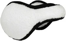 180s Women's Lush Fleece Behind-The-Head Collapsible Ear Warmers Earmuff NEW!