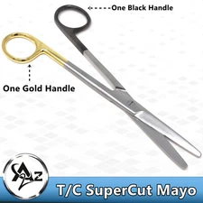 TC SuperCut MAYO Dissecting Scissors Straight 6.75" Surgical Instruments