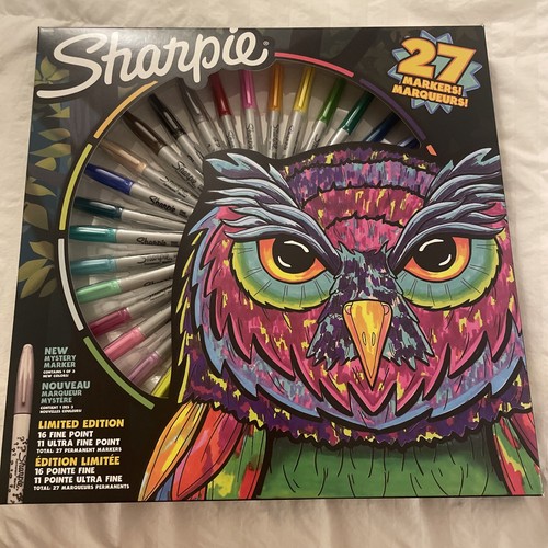 Limited Edition Sharpie Set 27 Permanent Markers (16 Fine & 11 Ultra Points) New