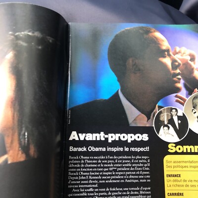 Barack Obama Hors Série Magazine Numéro De Collection Face A Son